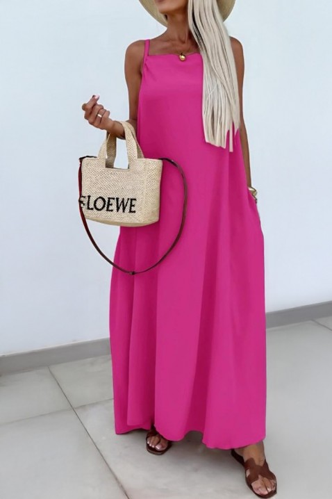 Sukienka COLORINA PINK, Kolor : różowy, IVET.PL - Modna odzież