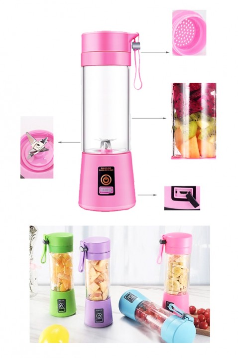 Przenośny bezprzewodowy blender BLENZORVO, Kolor : wielokolorowy, IVET.PL - Modna odzież