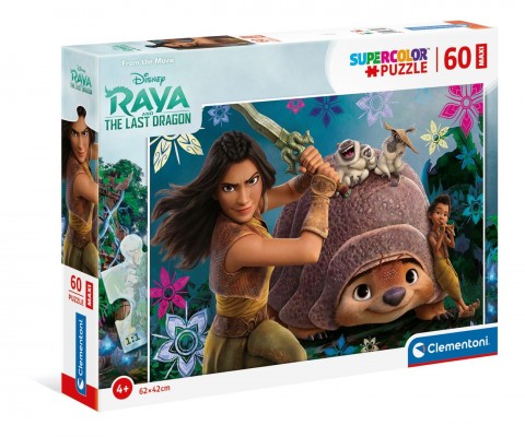 Puzzle dla dzieci Clementoni z 60 maxi części - Raya i ostatni smokIVET.PL - Modna odzież