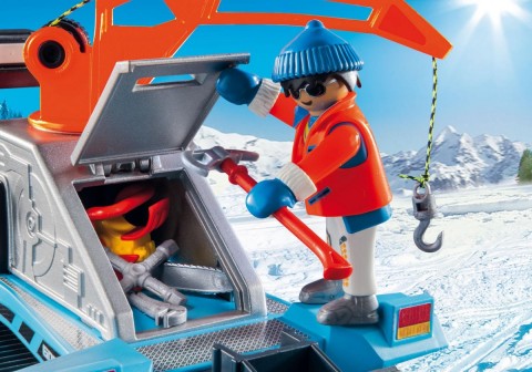 Zestaw figurek Family Fun 9500 Pojazd do odśnieżaniaIVET.PL - Modna odzież