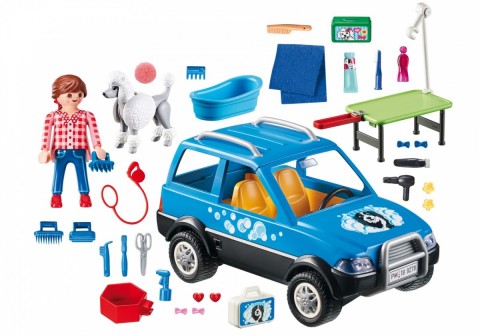 Zestaw figurki City Life 9278 Mobilny salon dla psówIVET.PL - Modna odzież