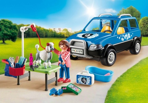 Zestaw figurki City Life 9278 Mobilny salon dla psówIVET.PL - Modna odzież