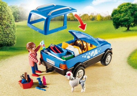 Zestaw figurki City Life 9278 Mobilny salon dla psówIVET.PL - Modna odzież