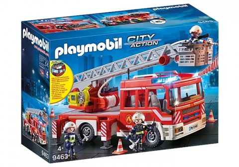 Zestaw z figurkami City Action 9463 Samochód strażacki z drabinąIVET.PL - Modna odzież