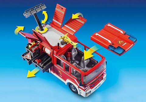 Zestaw z figurkami City Action 9464 Pojazd ratowniczy straży pożarnejIVET.PL - Modna odzież