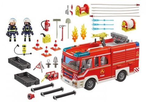 Zestaw z figurkami City Action 9464 Pojazd ratowniczy straży pożarnejIVET.PL - Modna odzież
