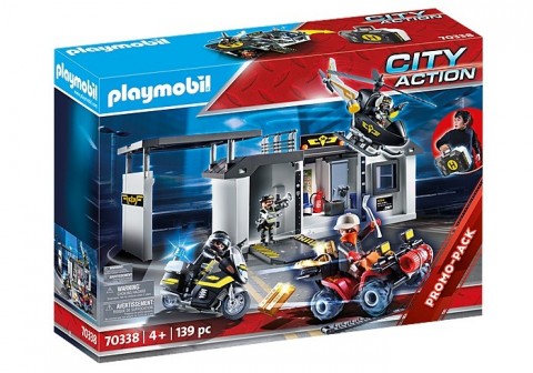 Zestaw figurek City Action 70338 Przenośne centrum jednostki specjalnejIVET.PL - Modna odzież
