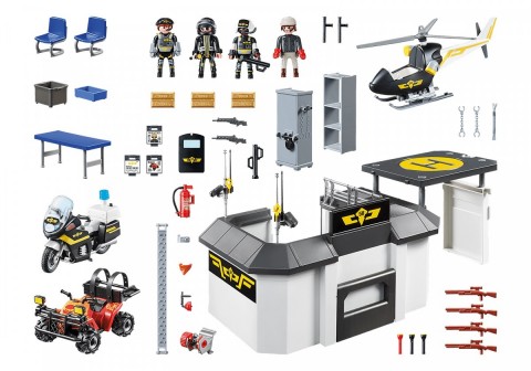 Zestaw figurek City Action 70338 Przenośne centrum jednostki specjalnejIVET.PL - Modna odzież