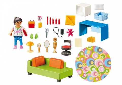 Zestaw z figurkami Dollhouse 70209 Pokój nastolatkaIVET.PL - Modna odzież