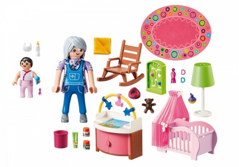 Zestaw z figurkami Dollhouse 70210 Pokoik dziecięcyIVET.PL - Modna odzież