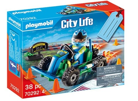 Zestaw prezentowy z figurkami City Life 70292 Wyścigi gokartówIVET.PL - Modna odzież