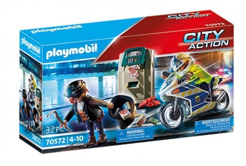 Zestaw z figurkami City Action 70572 Policyjny motorIVET.PL - Modna odzież