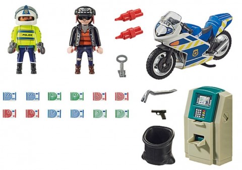 Zestaw z figurkami City Action 70572 Policyjny motorIVET.PL - Modna odzież