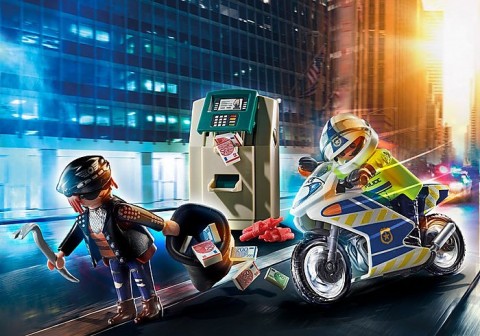 Zestaw z figurkami City Action 70572 Policyjny motorIVET.PL - Modna odzież