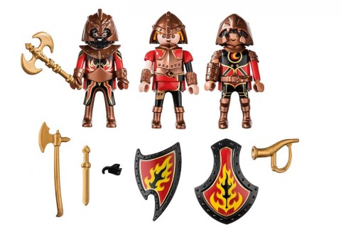 Zestaw figurek Novelmore 70672 Trzech Wojowników BurnhamIVET.PL - Modna odzież