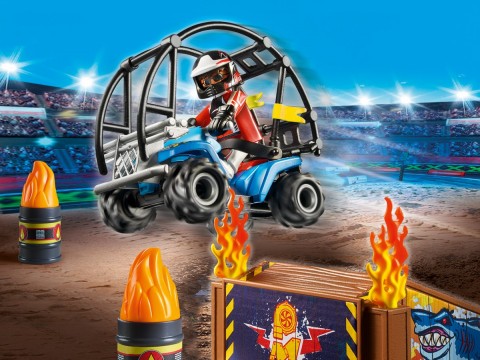 Zestaw kaskaderski Stunt Show 70820 Zestaw startowy - ATV i płonąca rampaIVET.PL - Modna odzież