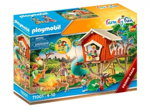 Klocki Zestaw z figurkami Family Fun 71001 Domek na drzewie ze zjeżdżalniąIVET.PL - Modna odzież