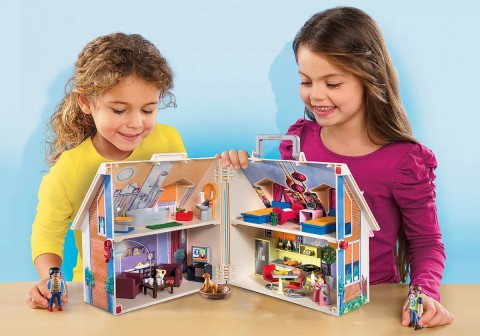 Zestaw figurek Dollhouse 70985 Przenośny domek dla lalekIVET.PL - Modna odzież