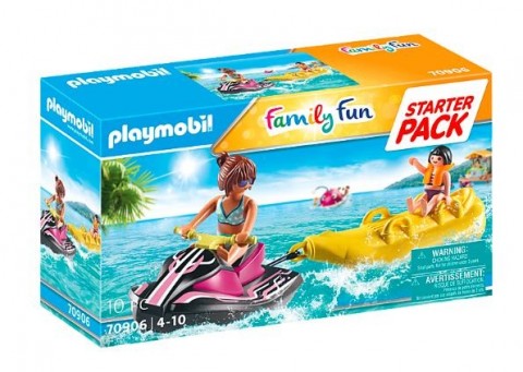 Zestaw Family Fun 70906 Starter Pack Skuter wodny z bananową łodziąIVET.PL - Modna odzież