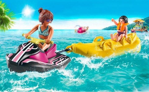 Zestaw Family Fun 70906 Starter Pack Skuter wodny z bananową łodziąIVET.PL - Modna odzież
