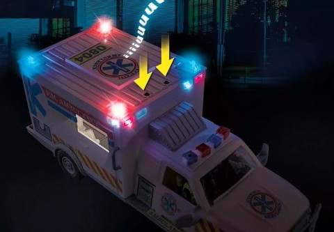 Zestaw figurek City Action 70936 Ambulans pogotowia ratunkowego: US AmbulanceIVET.PL - Modna odzież