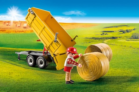 Zestaw figurek Country 9317 Traktor z przyczepąIVET.PL - Modna odzież