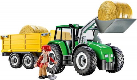 Zestaw figurek Country 9317 Traktor z przyczepąIVET.PL - Modna odzież
