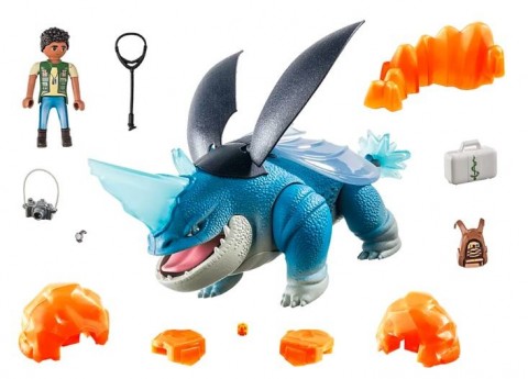 Zestaw z figurkami Dragons 71082 Plowhorn & D'AngeloIVET.PL - Modna odzież
