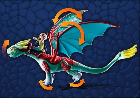 Zestaw z figurkami Dragons 71083 Feathers & AlexIVET.PL - Modna odzież