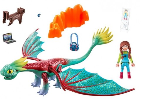 Zestaw z figurkami Dragons 71083 Feathers & AlexIVET.PL - Modna odzież