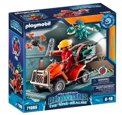 Zestaw z figurkami Dragons 71085 Icaris Quad & PhilIVET.PL - Modna odzież