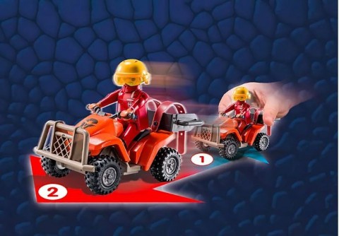 Zestaw z figurkami Dragons 71085 Icaris Quad & PhilIVET.PL - Modna odzież
