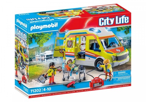 Zestaw City Life 71202 Karetka pogotowia ze światłem i dźwiękiemIVET.PL - Modna odzież
