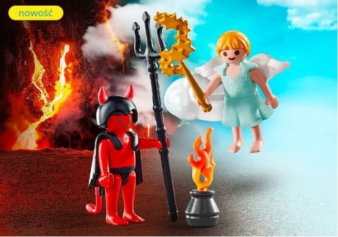 Zestaw z figurkami Special Plus 71170 Aniołek i diabełekIVET.PL - Modna odzież