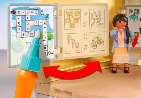 Zestaw z figurkami City Life 7132 7 Duża szkołaIVET.PL - Modna odzież