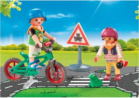 Zestaw z figurkami City Life 71332 Kurs rowerowyIVET.PL - Modna odzież