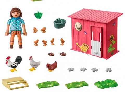 Zestaw z figurkami Country 71308 Kury z pisklętamiIVET.PL - Modna odzież