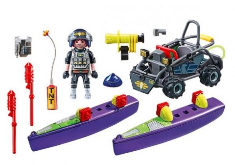 Zestaw z figurką City Action 71147 Quad terenowy jednostki specjalnejIVET.PL - Modna odzież