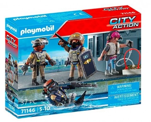 Zestaw figurek jednostki specjalnej City Action 71146IVET.PL - Modna odzież
