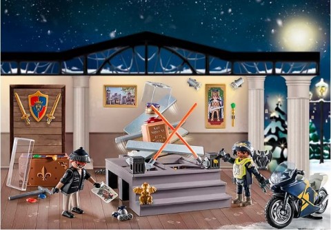 Zestaw z figurkami City Action 71347 Kalendarz adwentowy 