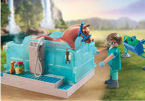 Zestaw z figurkami Horses 71352 Hipoterapia i lecznica zwierzątIVET.PL - Modna odzież