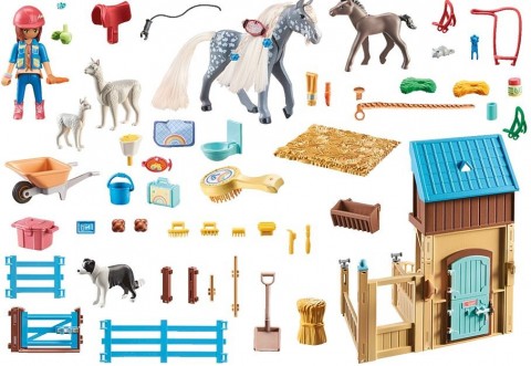 Zestaw z figurkami Horses 71353 Amelia i Whisper z boksem stajennymIVET.PL - Modna odzież