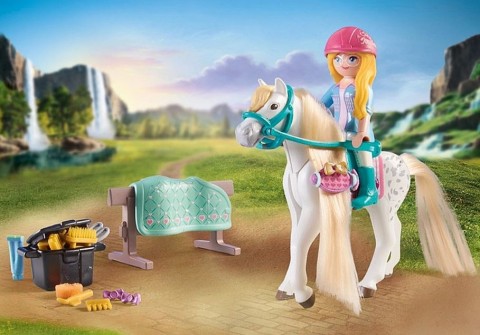 Zestaw z figurkami Horses 71354 Isabella i Lioness w strefie mycia koniIVET.PL - Modna odzież