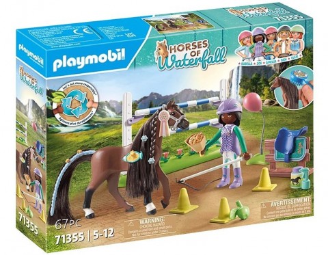 Zestaw z figurkami Horses 71355 Zoe i Blaze z przeszkodamiIVET.PL - Modna odzież