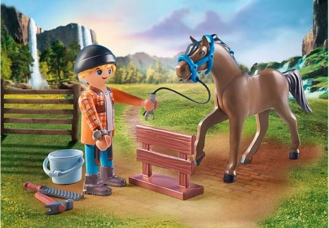 Zestaw z figurkami Horses 71357 Kowal Ben i AchillesIVET.PL - Modna odzież