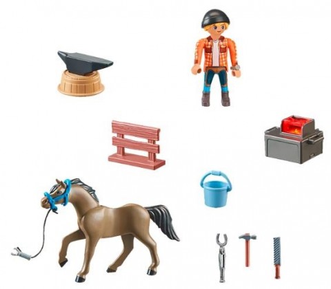 Zestaw z figurkami Horses 71357 Kowal Ben i AchillesIVET.PL - Modna odzież