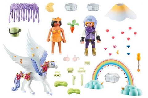 Zestaw z figurkami Princess Magic 71361 Niebiański pegaz z tęcząIVET.PL - Modna odzież