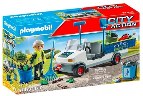 Zestaw z figurkami City Action 71433 Sprzątanie miasta samochodem elektrycznyIVET.PL - Modna odzież