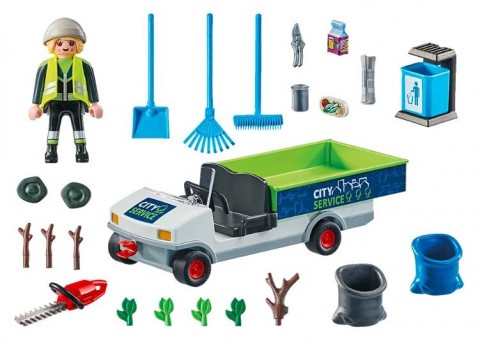 Zestaw z figurkami City Action 71433 Sprzątanie miasta samochodem elektrycznyIVET.PL - Modna odzież