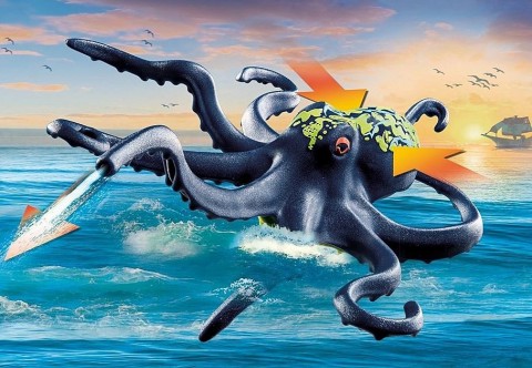 Zestaw z figurkami Pirates 71419 Walka z gigantyczną ośmiornicąIVET.PL - Modna odzież